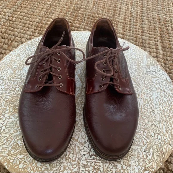 Neil M Cowhide Leather Lace Up Casual Brown Shoes Men’s Wide 10EEE Neil M Cowhide Leather Lace Up Casual Brown Shoes Men main image 3